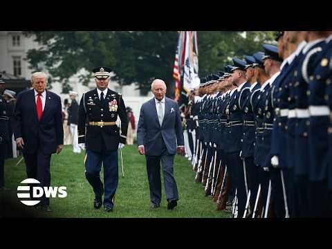 Trump & Melania Welcome King Charles and Queen Camilla in Historic White House Royal Ceremony | AC14