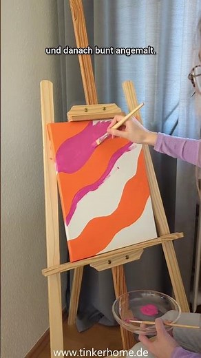 DIY Dopamine Decor 3/7 - Bild malen