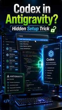 Unlock Codex In Antigravity #codex #antigravity #openai #gemini #gpt55