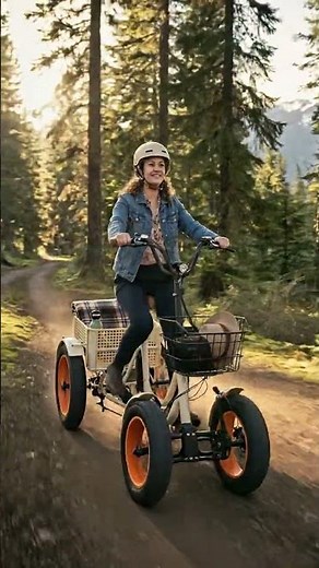 sixthreezero ANYterrain Stabilized 2026 w/ Dual Rear Suspension 4 Wheel Electric Bike