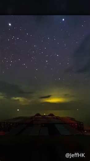 Timelapse of a Sailing Ship