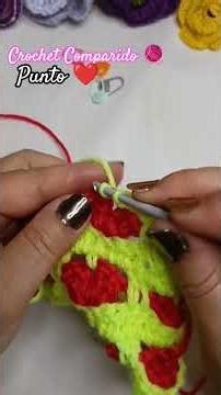 tutorial completo en el canal, punto corazón ❤️#diy #crochet #tejedoras #parati #tutorial #foryou