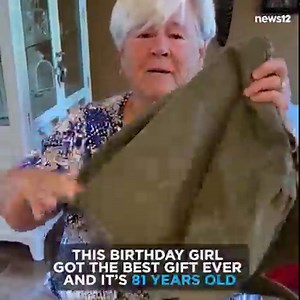 The best birthday gift ever 🎁 Watch “On A Positive Note” Fridays at 7:00 p.m. and Saturdays at 10:30 a.m. on News 12 for more inspiring stories! | News 12