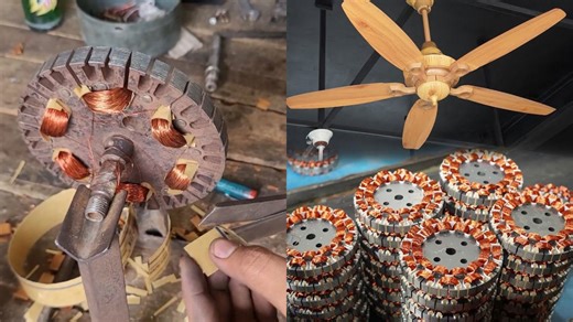 Watch This Young Boy Master the Art of Rewinding a Ceiling Fan