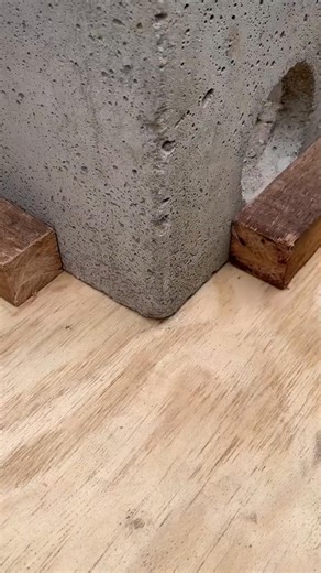 The simple trick for perfect baseboard corners Clean cuts even on stubborn walls. #USA #BaseboardHack #CarpentryTrick | Do It YourSelf