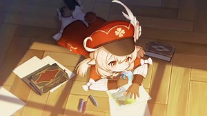 Klee Painting a Picture Genshin Impact Live Wallpaper - MoeWalls