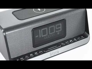 iHome iBN350: Wireless Charging Bluetooth Alarm Clock