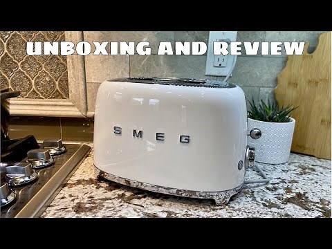 SMEG 2-SLICE TOASTER | UNBOXING AND REVIEW