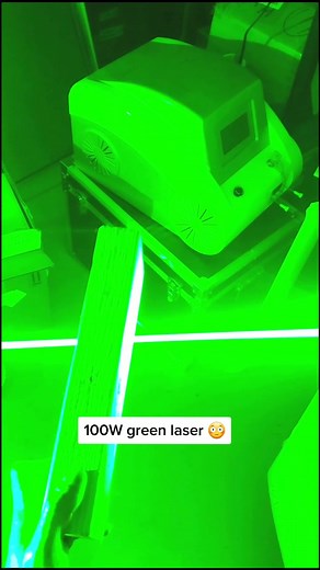 The Power of a 100W Green Laser | Amazing Science Experiments