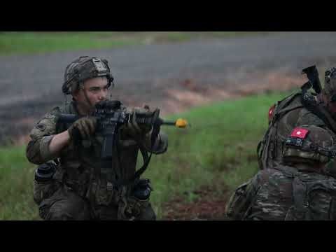 Soldiers Conduct Force On Force - JRTC 24-09