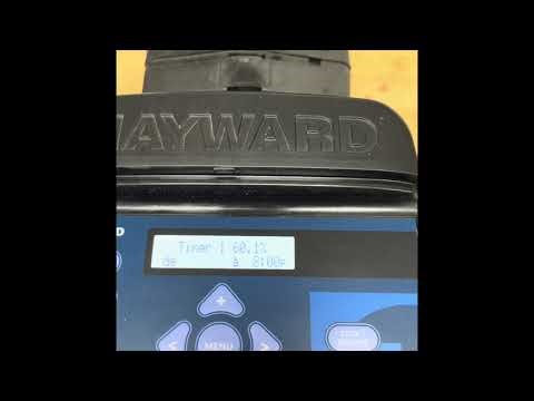 Programmation pompe vitesse variable Hayward