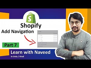 Shopify Navigation Tutorial | How to setup Shopify Menu | Shopify Tutorial for beginners in 2021