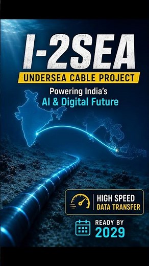 I-2SEA: The Undersea Cable That Could Power India's AI Future