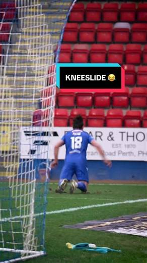 Impressive Dance Recovery After Knee Slide in Scottish Football