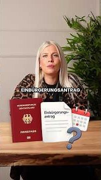 Here's how to speed up your naturalization! 🇩🇪