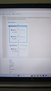 Based on the following exhibit, which output is displayed in th... | Filo