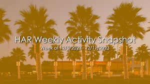 Here is the latest HAR Weekly Activity Snapshot (WAS) for the week ending December 11, 2023. More information available here -https://bit.ly/3teH5t4 | HAR.com