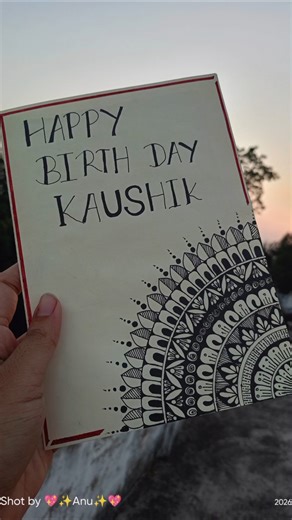 Birthday Card | Mandala art |#artreels #mandalaart #shorts #viral