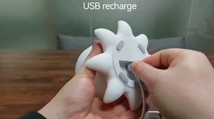 Cute Octopus Night Light - Soft Silicone Touch Lamp for Kids & Adults, 7-Color Changing Bedside Light, Safe USB-Rechargeable Nursery Lamp for Bedrooms