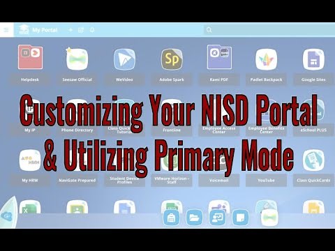 Customizing Your NISD Portal