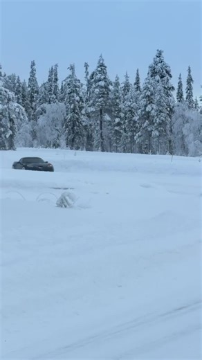CRAZY C6 Corvette Z06 with a set of our Valvetronic Single Inlet Dual Outlet Universal Valved Mufflers SENDING IT in the snow 🔥 #corvette #c6 #chevy #v8 #valvetronic