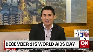The Philippines will join the world in observing #WorldAIDSDay on Sunday, and what better way to raise awareness on HIV-AIDS than to hold a color run? www.cnn.ph | NewsWatch Plus Philippines