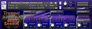 Trumpet Harmon muted NI Kontakt sound library • BEST-SOUND.ORG