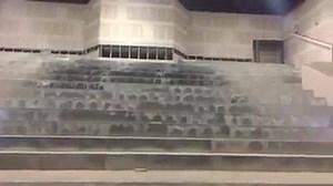 IMAX! This is a sneak preview of the LARGEST movie screen north of Grand Rapids -- it's about 36 feet high and 65 feet long right here in Traverse City! (P.S. to grown-ups it will also serve beer and wine) | UpNorthLive