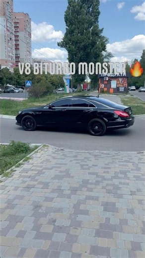 Black Mercedes CLS 63 AMG | V8 Beast 🖤 #supercars #amg #mercedes