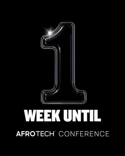 AFROTECH on Instagram: "Siri play “One Week Out” 🗣️ #AFROTECH25 is almost here, and Houston is about to on fire! The energy, the people, the innovation it’s all loading. This is your final call to lock in, pack that fit, and prep that elevator pitch because the biggest Black tech experience in the world is officially on deck. Don’t be the one watching the recap wishing you pulled up. 💬 Comment “TICKET” to get the link sent straight to your DMs and join the movement before it’s too late."