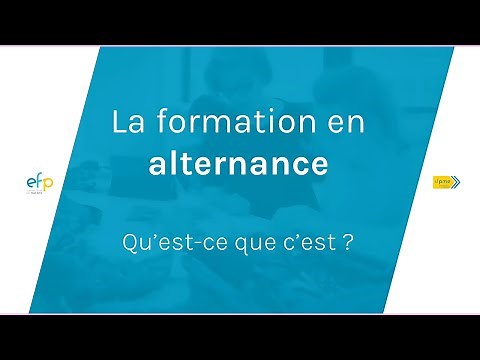La formation en alternance, qu'est ce que c'est ?