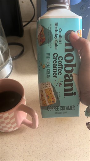 Delicious Confetti Birthday Cake Coffee Creamer