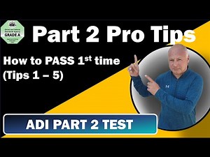My PRO TIPS for passing your ADI Part 2 test (Part 1) #drivinginstructortraining#part2test#toptips