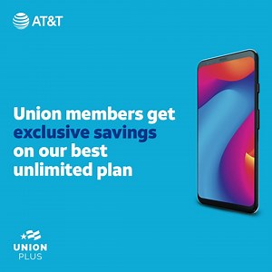 Your dedication never goes unnoticed. At AT&T, union members enjoy exclusive savings on our best unlimited plan. | AT&T