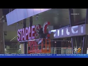 Staples Center Rebranding To Crypto.com Arena Underway