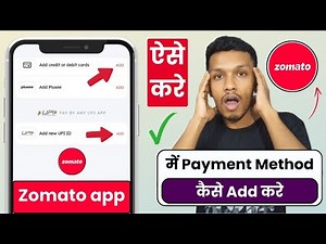 Zomato app me payment method kaise add kare | how to add payment method on zomato app