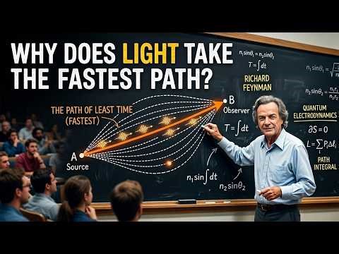 "Feynman Explains: Why Does Light Take the Fastest Path?”