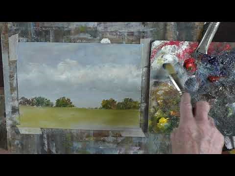 "painting marsh grass" The 20 minute painter