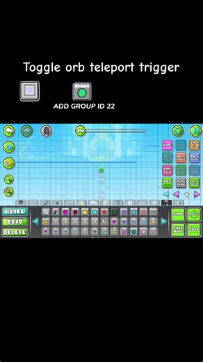 Toggle Orb Teleport Trigger in Geometry Dash