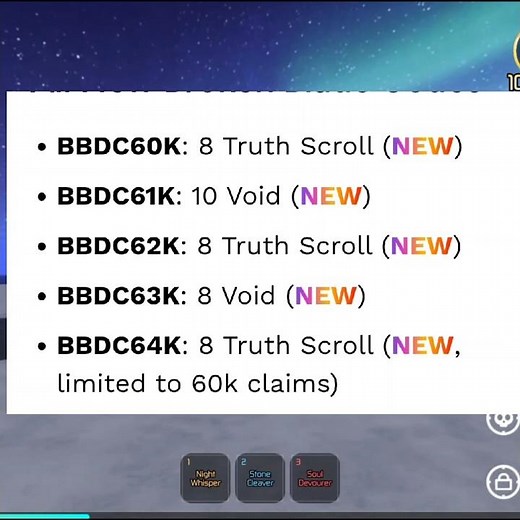 op broken blade code💪😎 #roblox #codes #gaming