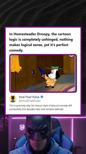 Homesteader Droopy Cartoon Logic Is Unhinged But Is Perfect Comedy Tex Avery Style