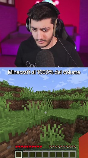 Minecraft Audio Experience at Maximum Volume