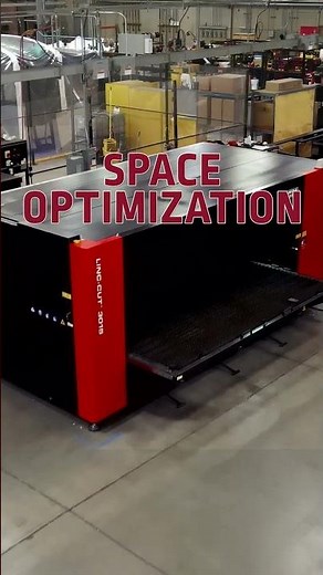 LINC-CUT™ Fiber Laser Cutting System - Engineered for Speed, Safety, and Excellence. #shorts