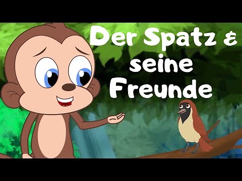 Der Spatz Und Seine Freunde | Kindermärchen | Gute Nacht Geschichten
