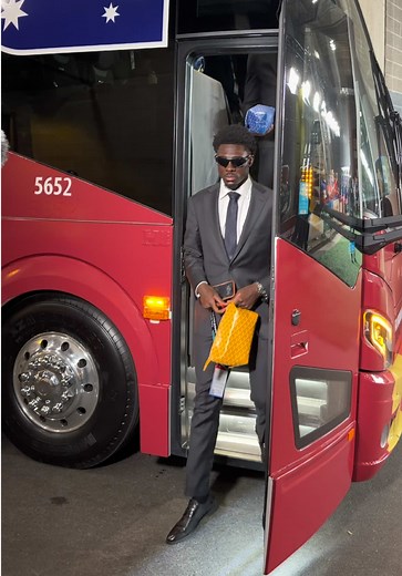 Socceroos Arrive in Style for FIFA World Cup Opener
