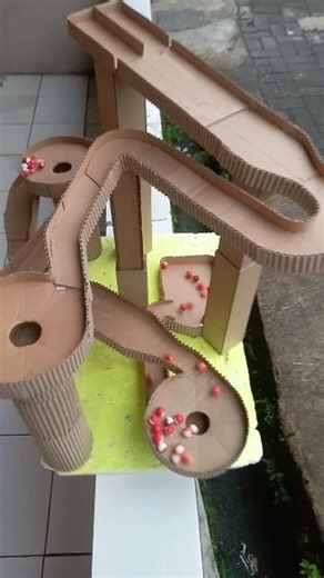 marble run short ‼️ marble slide race the world of mechine...#marble #short #fyp