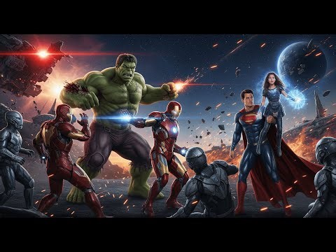 Epic Superhero Space Rescue: Hulk, Iron Man & Superman Save Alien Girl Lyra from Alien Fortress