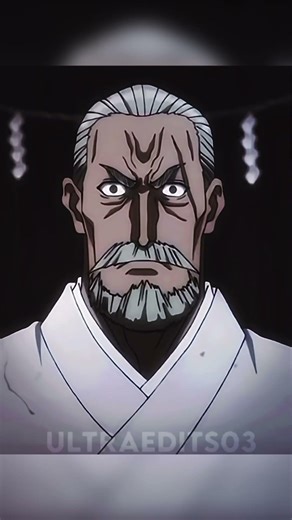 Netero trains till he is faster than sound. #anime #animeedit #hunterxhunter #netero #hunterexam