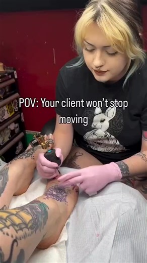 CRAZY FUNNY GIRL TATTIOO #fyp #tattoo #fy #tattooartist #viralvideos