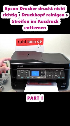 Epson Drucker: Druckkopf reinigen für perfekte Ausdrücke